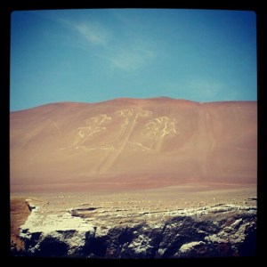 Paracas Reservat Geoglyphe Candelabro