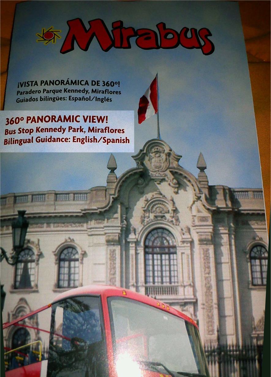 Mirabus Lima + Präsidentenpalast