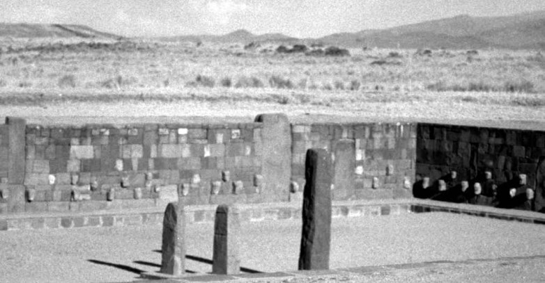 Tiahuanaco Bolivien Tempel