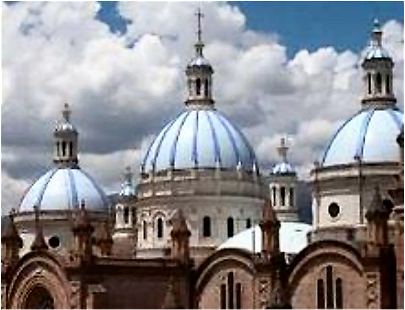 Ecuador: Cuenca neue Kathedrale.