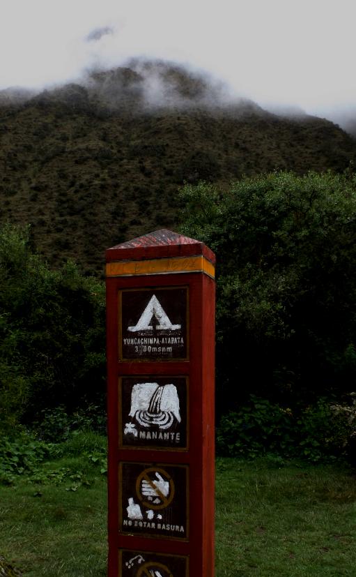 Inka Trail zum Machu Picchu.