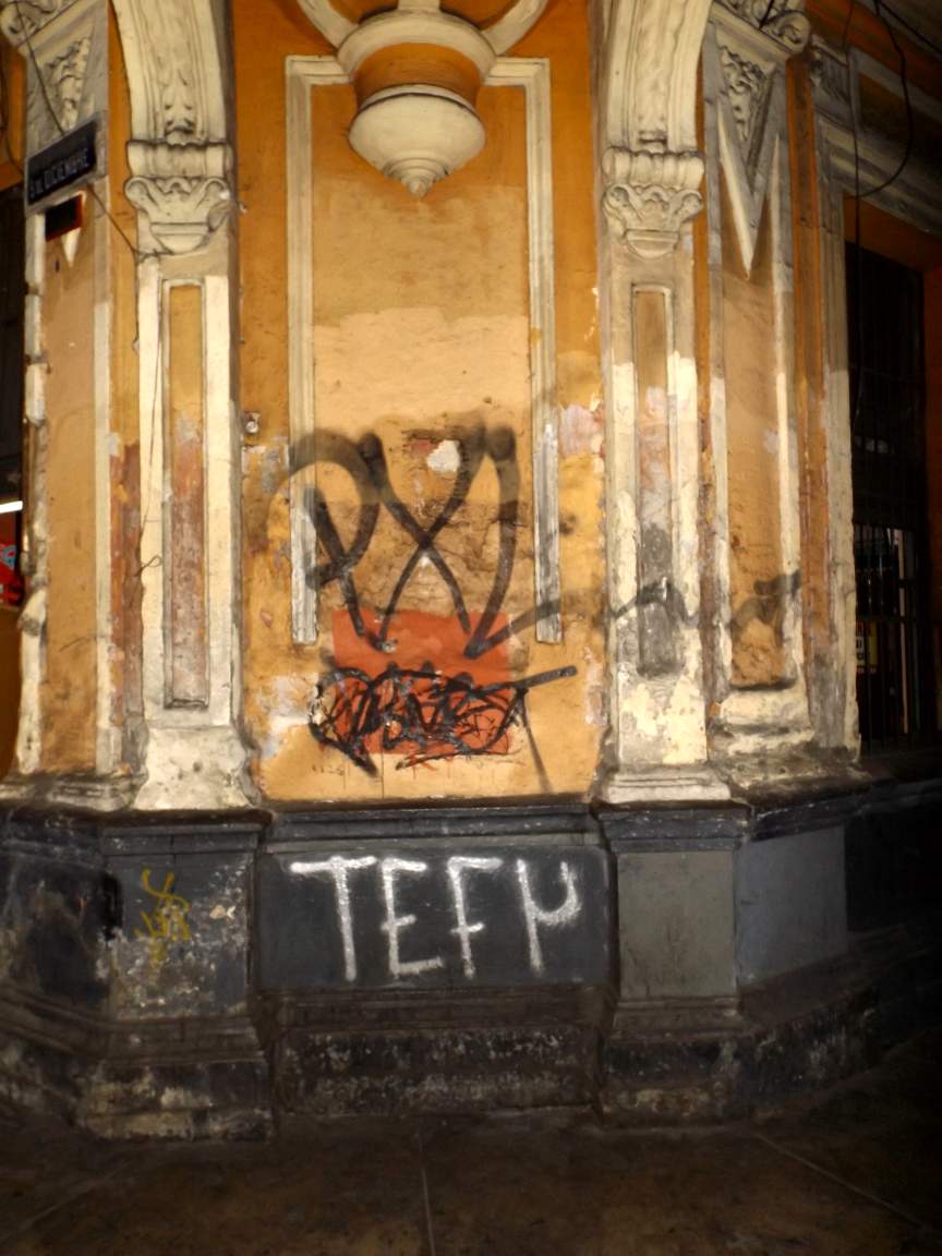 Graffiti, Wandmalerei, Lima.