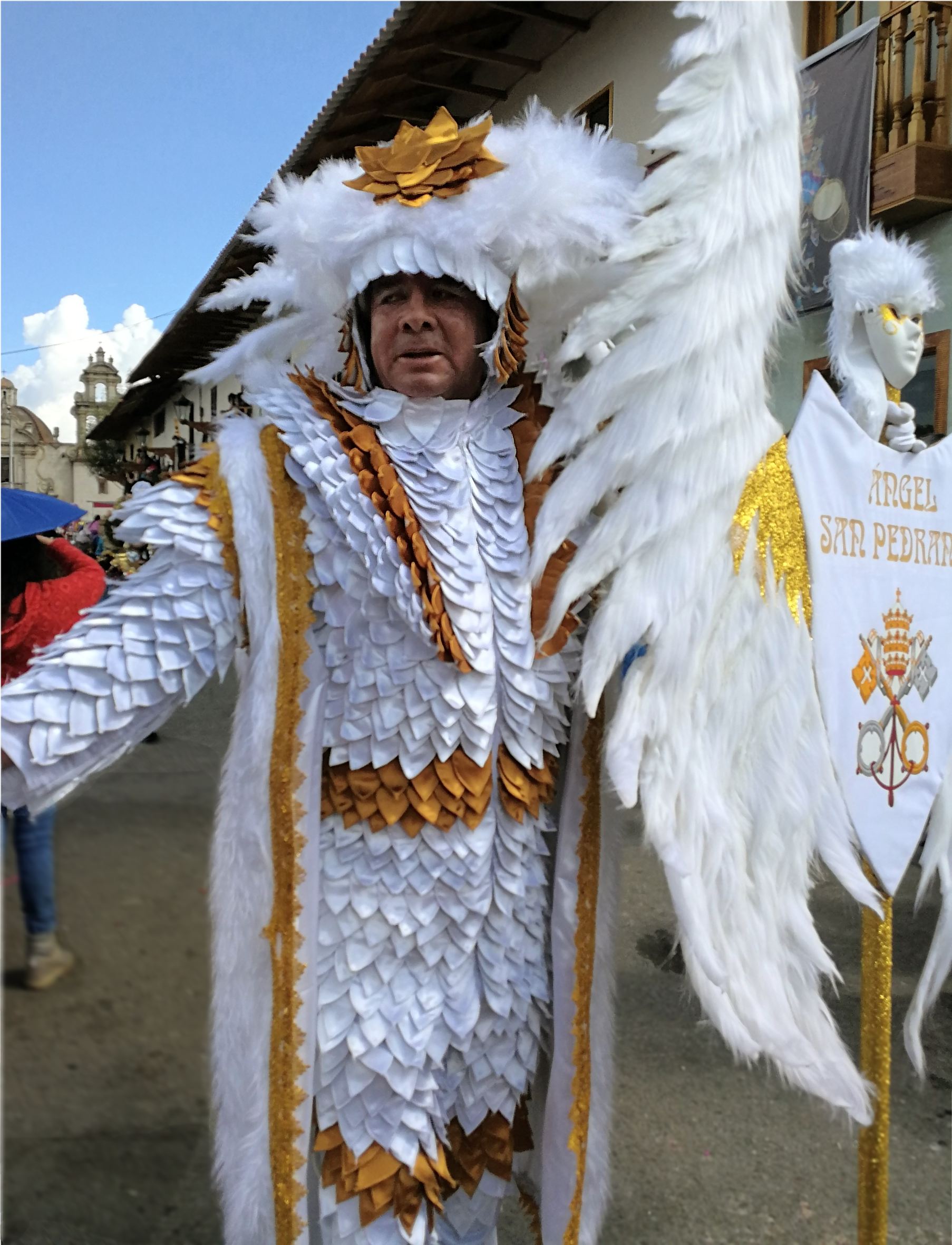 Engel von San Pedro - Karneval Peru - Cajamarca