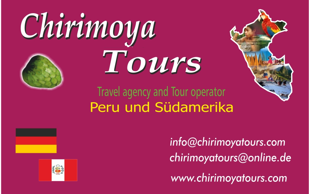 Chirimoya Tours Peru Visitenkarte