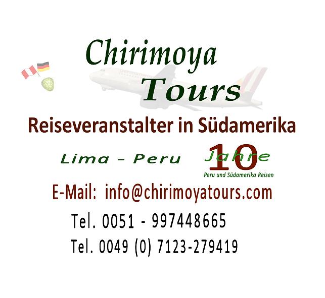 Chirimoya Tours Reiseveranstalter Logo.