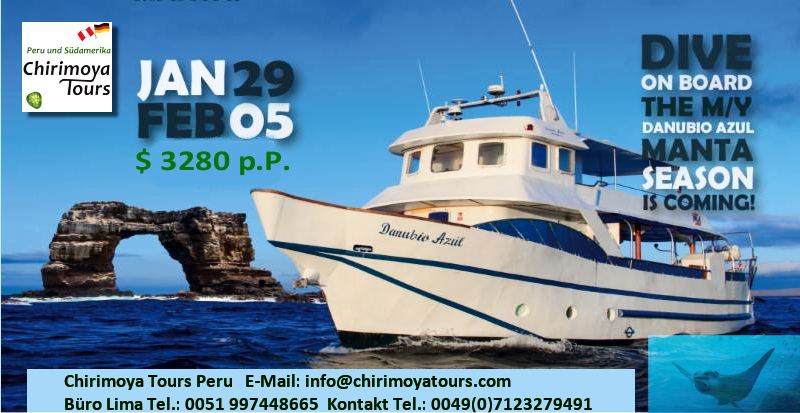 Danubio Azul Motor Yacht - Galpagos