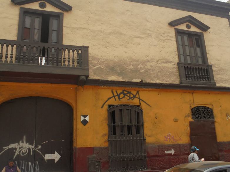 Altes Haus in Lima