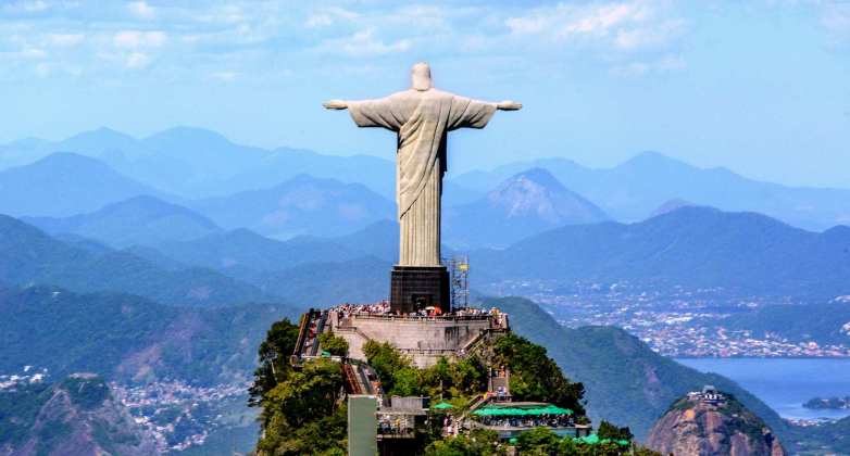 Christus Erlöser Statue in Rio.