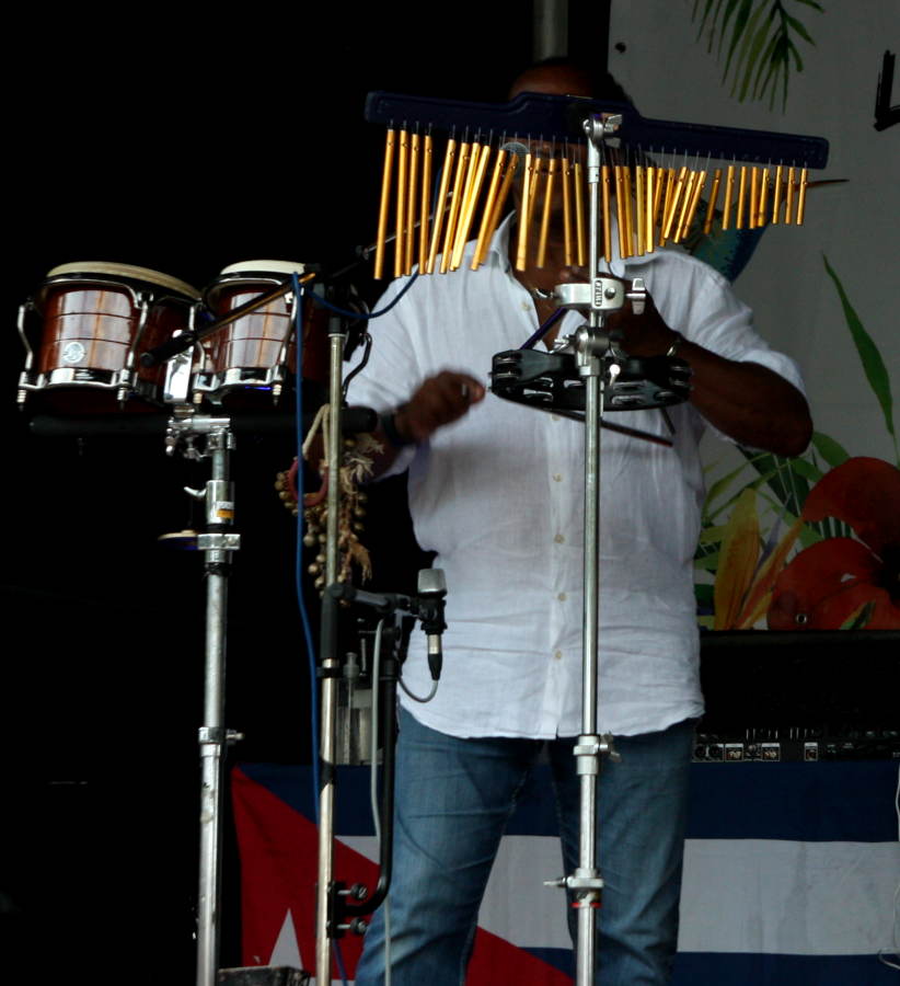 Südamerikanische Musik und Musikinstrumente.