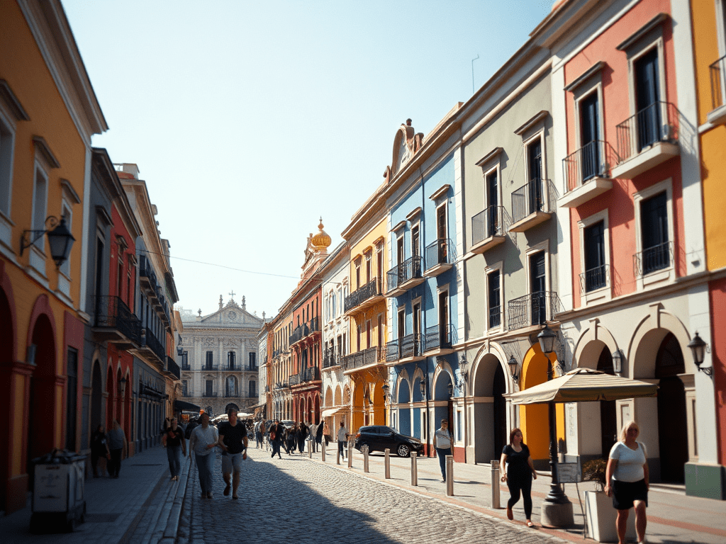 KI erzeugtes Bild "Trujillo Plaza de Armas"